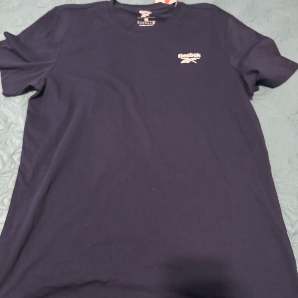 Reebok Men's Dark Blue Tee